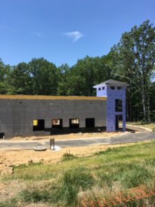 501 Pharmacy construction coming along at Briar Chapel in Chapel Hill, NC