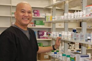 Han Su Fills Prescriptions at 501 Pharmacy