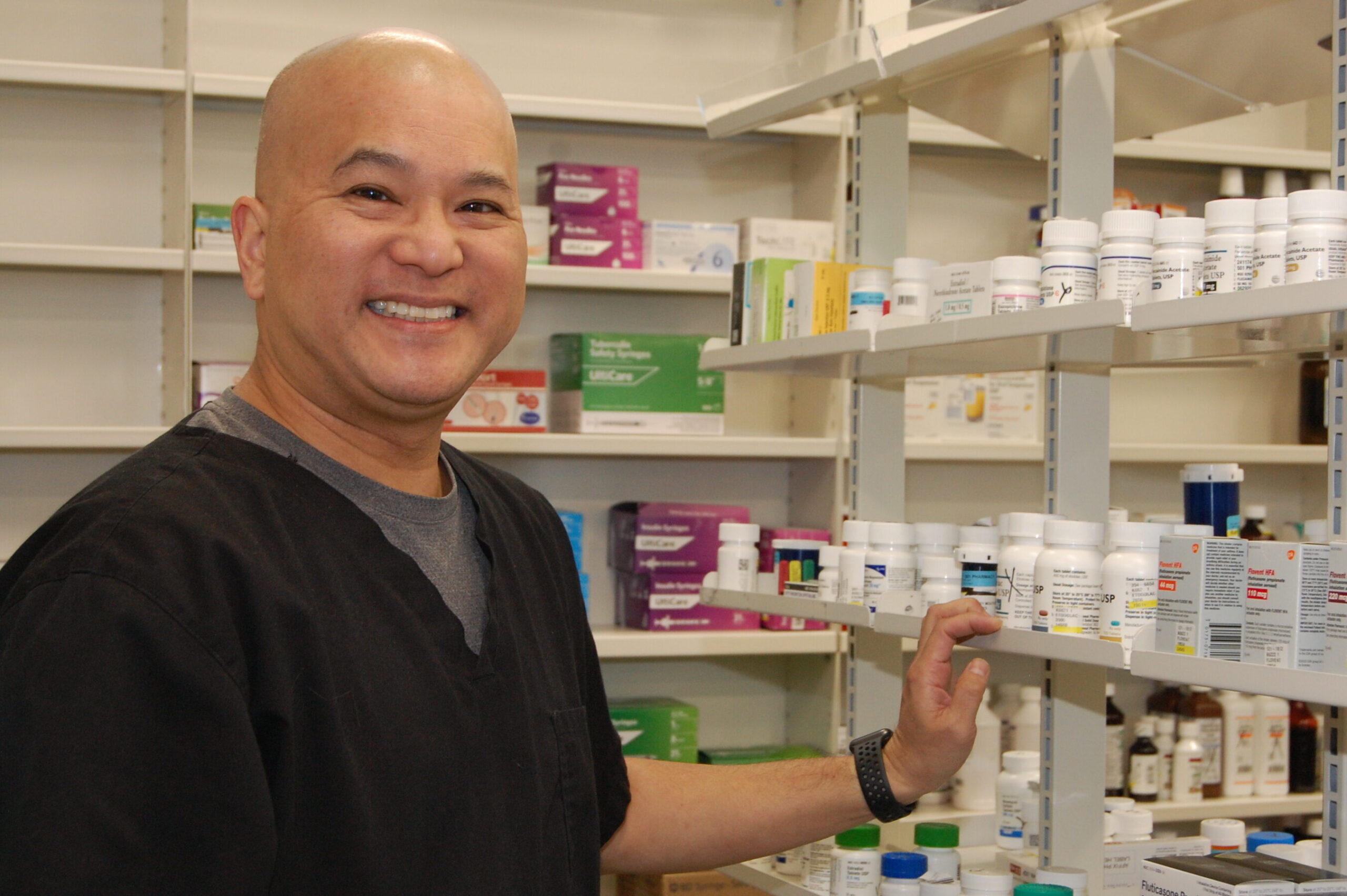 Han Su Fills Prescriptions at 501 Pharmacy