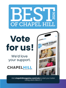 Chapel Hill Magazine Best of Chapel Hill 2026